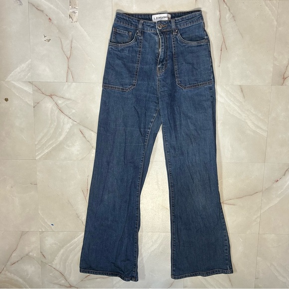 L.F Marley Women’s Wide Leg Jeans Size 26 - Picture 2 of 5